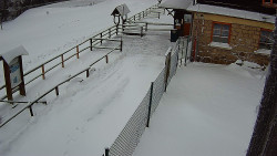 Terasa horského hotelu