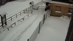 Terasa horského hotelu