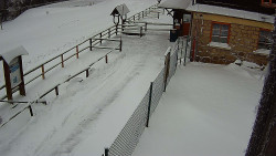 Terasa horského hotelu