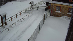 Terasa horského hotelu