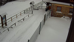 Terasa horského hotelu