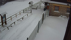 Terasa horského hotelu