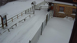 Terasa horského hotelu