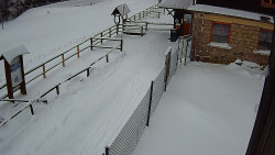 Terasa horského hotelu