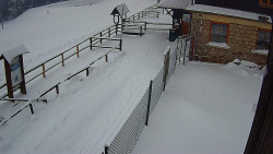 Terasa horského hotelu