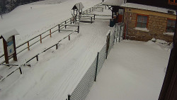 Terasa horského hotelu