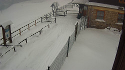 Terasa horského hotelu