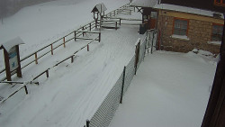 Terasa horského hotelu