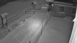 Terasa horského hotelu