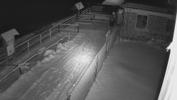 Terasa horského hotelu