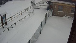 Terasa horského hotelu