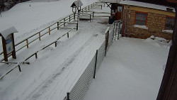 Terasa horského hotelu