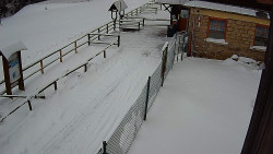 Terasa horského hotelu