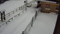 Terasa horského hotelu