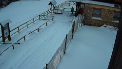 Terasa horského hotelu