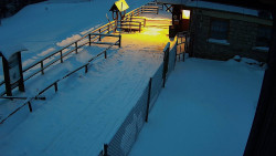 Terasa horského hotelu
