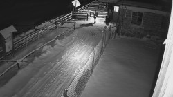 Terasa horského hotelu