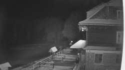 Terasa horského hotelu