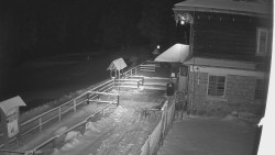 Terasa horského hotelu