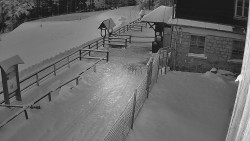 Terasa horského hotelu