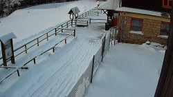 Terasa horského hotelu