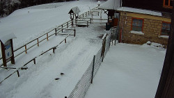 Terasa horského hotelu