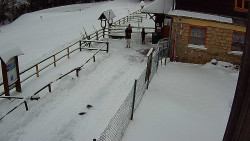 Terasa horského hotelu