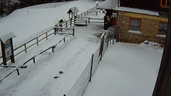 Terasa horského hotelu