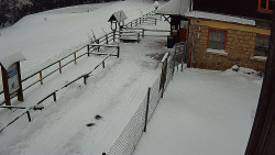 Terasa horského hotelu