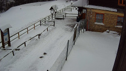 Terasa horského hotelu