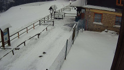 Terasa horského hotelu