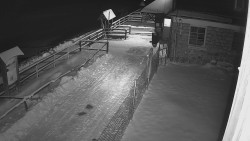 Terasa horského hotelu