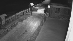 Terasa horského hotelu