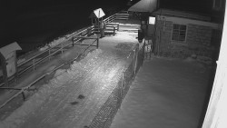 Terasa horského hotelu