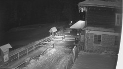 Terasa horského hotelu