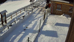 Terasa horského hotelu