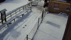 Terasa horského hotelu