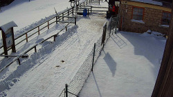 Terasa horského hotelu