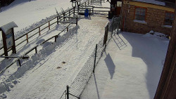 Terasa horského hotelu