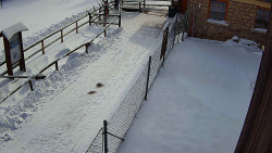 Terasa horského hotelu