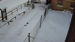 Terasa horského hotelu