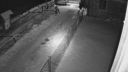 Terasa horského hotelu