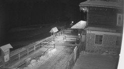 Terasa horského hotelu