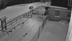 Terasa horského hotelu