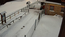 Terasa horského hotelu