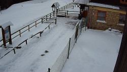 Terasa horského hotelu