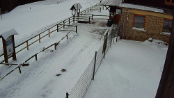 Terasa horského hotelu