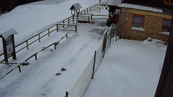 Terasa horského hotelu