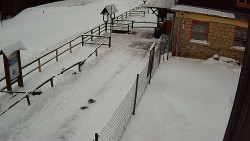 Terasa horského hotelu