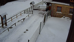 Terasa horského hotelu